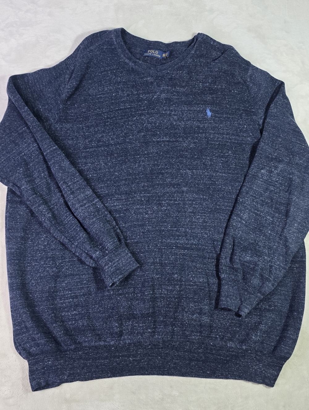 Polo Ralph Lauren 4XLT Crewneck Pullover Sweatshirt Blue